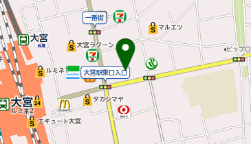 レイボックホール第6集会室への地図